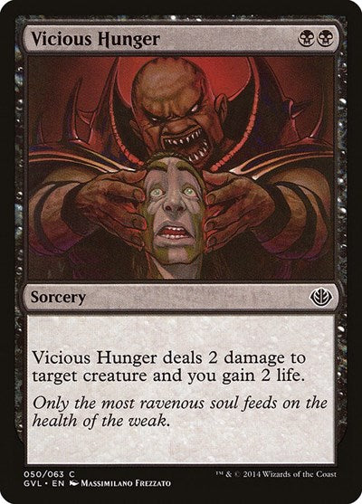 Vicious Hunger (Duel Decks: Anthology) Near Mint