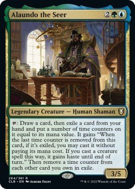 Alaundo the Seer (Commander Legends: Battle for Baldur's Gate) Near Mint - Nick Nack's Full Frontal Attack
