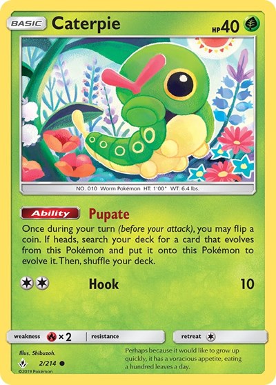 Caterpie (SM - Unbroken Bonds) Near Mint