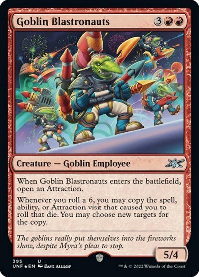 Goblin Blastronauts (Unfinity) Near Mint - Nick Nack's Full Frontal Attack