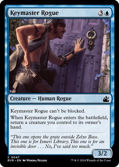 Keymaster Rogue (Ravnica Remastered) Near Mint - Nick Nack's Full Frontal Attack