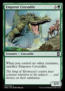 Emperor Crocodile (Eternal Masters) Near Mint - Nick Nack's Full Frontal Attack
