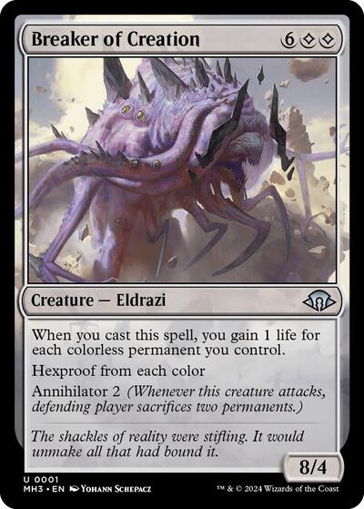Breaker of Creation (Modern Horizons 3) Near Mint - Nick Nack's Full Frontal Attack