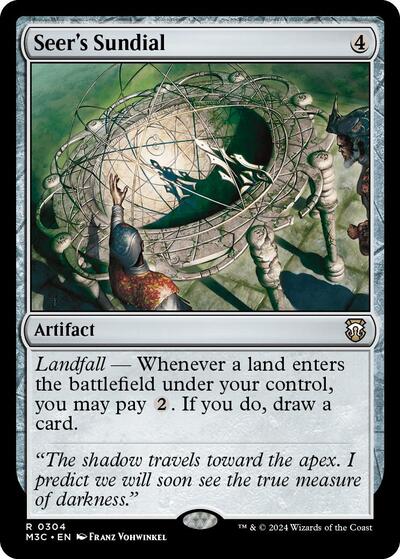 Seer's Sundial (Commander: Modern Horizons 3) Near Mint - Nick Nack's Full Frontal Attack