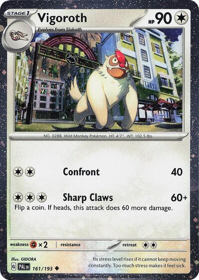 Vigoroth (Cosmos Holo) (Miscellaneous Cards & Products) Near Mint Holofoil - Nick Nack's Full Frontal Attack