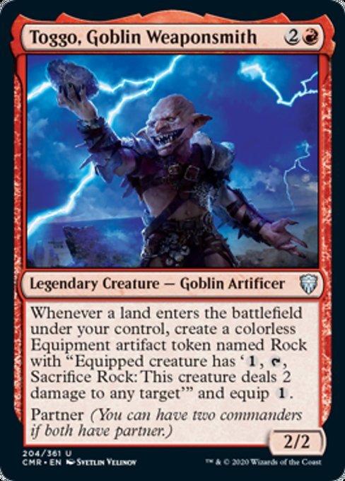 Toggo, Goblin Weaponsmith (Commander Legends) Near Mint - Nick Nack's Full Frontal Attack