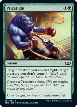 Prizefight (Streets of New Capenna) Near Mint - Nick Nack's Full Frontal Attack