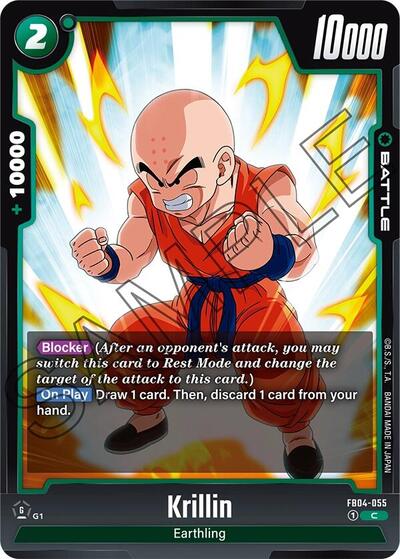 Krillin (Ultra Limit) Near Mint
