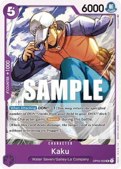 Kaku (059) (Pillars of Strength) Near Mint - Nick Nack's Full Frontal Attack