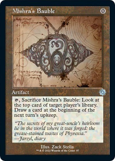 Mishra's Bauble (Schematic) (The Brothers' War: Retro Frame Artifacts) Near Mint - Nick Nack's Full Frontal Attack
