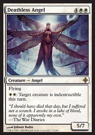 Deathless Angel (Rise of the Eldrazi) Near Mint - Nick Nack's Full Frontal Attack