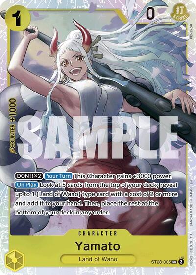 Yamato (Starter Deck 28: GREEN/YELLOW Yamato) Near Mint Foil