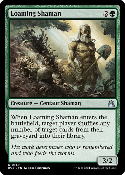 Loaming Shaman (Ravnica Remastered) Near Mint - Nick Nack's Full Frontal Attack