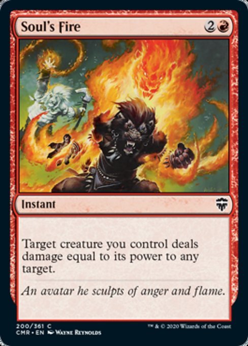 Soul's Fire (Commander Legends) Near Mint - Nick Nack's Full Frontal Attack