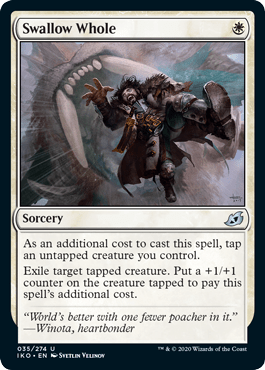 Swallow Whole (Ikoria: Lair of Behemoths) Near Mint - Nick Nack's Full Frontal Attack