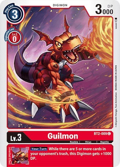 Guilmon (Release Special Booster) Near Mint - Nick Nack's Full Frontal Attack