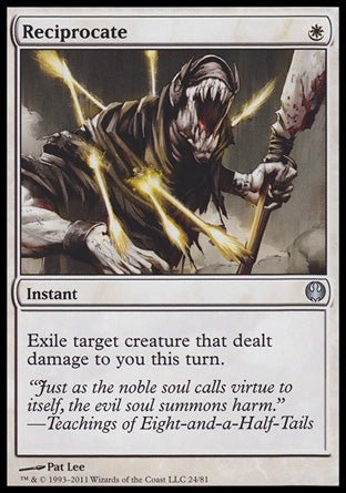 Reciprocate (Duel Decks: Knights vs Dragons) Near Mint - Nick Nack's Full Frontal Attack