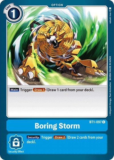 Boring Storm (Release Special Booster) Near Mint - Nick Nack's Full Frontal Attack