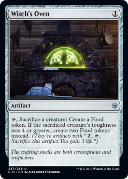 Witch's Oven (Throne of Eldraine) Near Mint Foil