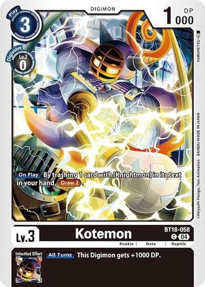 Kotemon (Release Special Booster 2.0) Heavy Play