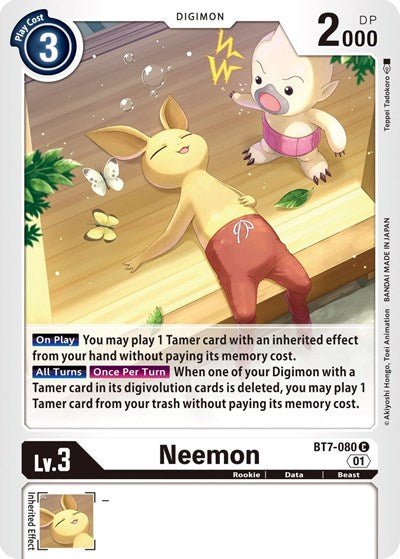 Neemon (The Next Adventure) Near Mint - Nick Nack's Full Frontal Attack