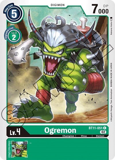 Ogremon (Dimensional Phase) Near Mint - Nick Nack's Full Frontal Attack