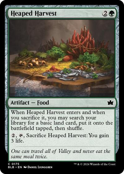 Heaped Harvest (Bloomburrow) Near Mint