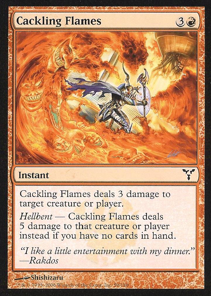 Cackling Flames (Dissension) Light Play