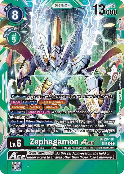 Zephagamon ACE (Release Special Booster 2.5) Heavy Play Foil