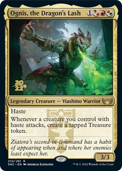 Ognis, the Dragon's Lash (Promos: Prerelease Cards) Near Mint Foil - Nick Nack's Full Frontal Attack