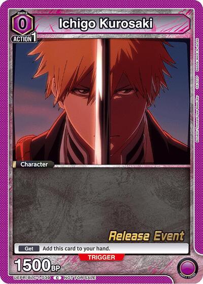 Ichigo Kurosaki (039) (BLEACH: Thousand-Year Blood War Release Event Cards) Near Mint