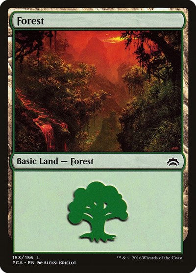 Forest (153) (Planechase Anthology) Near Mint