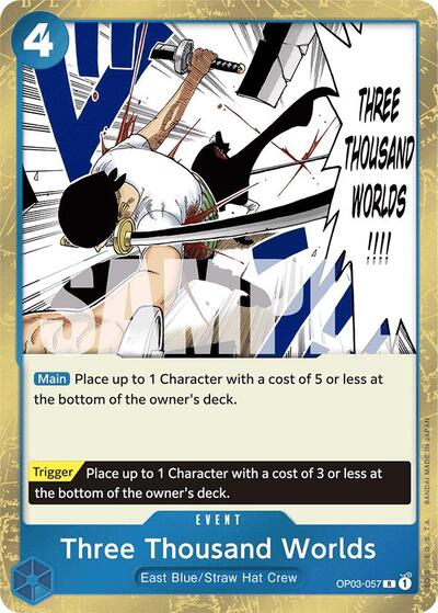 Three Thousand Worlds (Jolly Roger Foil) (Premium Booster) Near Mint Foil - Nick Nack's Full Frontal Attack