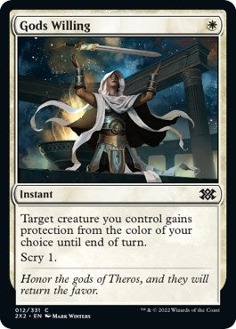 Gods Willing (Double Masters 2022) Near Mint Foil