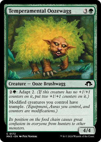 Temperamental Oozewagg (Modern Horizons 3) Near Mint - Nick Nack's Full Frontal Attack