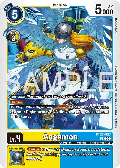 Angemon (Hackers' Slumber) Near Mint - Nick Nack's Full Frontal Attack