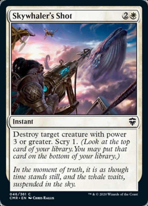 Skywhaler's Shot (Commander Legends) Near Mint - Nick Nack's Full Frontal Attack