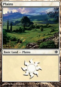 Plains (232) (Shards of Alara) Light Play - Nick Nack's Full Frontal Attack