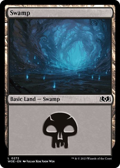 Swamp (0272) (Wilds of Eldraine) Near Mint - Nick Nack's Full Frontal Attack