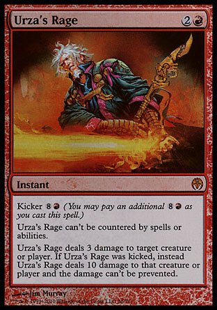 Urza's Rage (Duel Decks: Phyrexia vs The Coalition) Near Mint Foil - Nick Nack's Full Frontal Attack