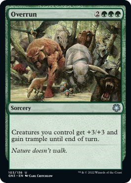 Overrun (Magic Game Night: Free - For - All) Near Mint - Nick Nack's Full Frontal Attack