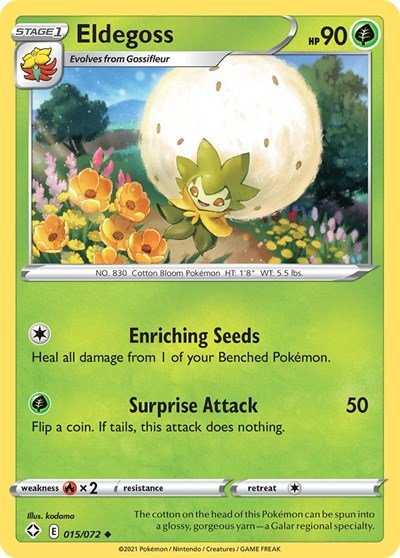 Eldegoss (Shining Fates) Near Mint - Nick Nack's Full Frontal Attack