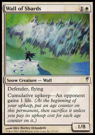 Wall of Shards (Coldsnap) Near Mint - Nick Nack's Full Frontal Attack