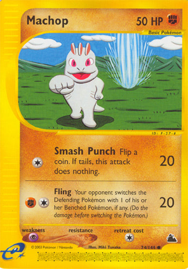 Machop (Skyridge) Light Play