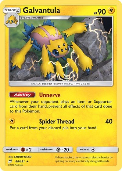 Galvantula (SM - Team Up) Near Mint - Nick Nack's Full Frontal Attack