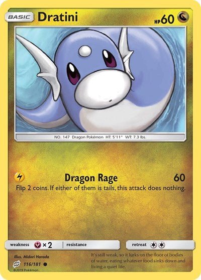 Dratini (116) (SM - Team Up) Near Mint - Nick Nack's Full Frontal Attack