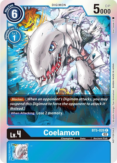 Coelamon (Official Tournament Pack Vol. 7) (Battle of Omni) Near Mint Foil