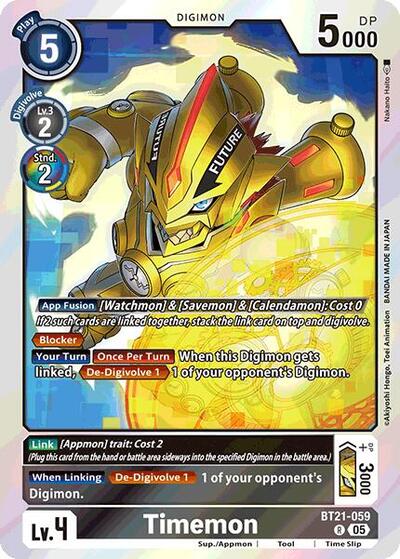Timemon (World Convergence) Near Mint Foil