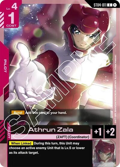 Athrun Zala (Starter Deck 04: SEED Strike) Near Mint