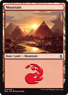 Mountain (264) (Amonkhet) Near Mint